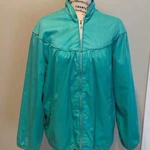Vintage Weather Tamer Green Windbreaker Jacket